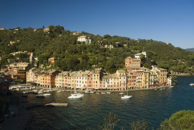 Harika Köyü, portofino, liguria, İtalya