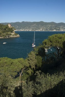 Harika Köyü, portofino, liguria, İtalya