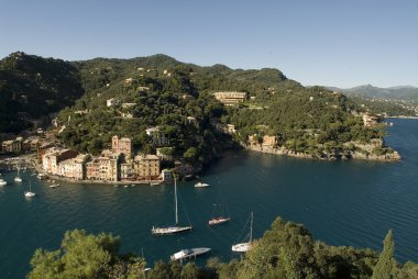 Harika Köyü, portofino, liguria, İtalya