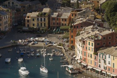 Harika Köyü, portofino, liguria, İtalya