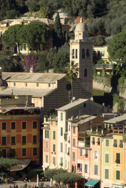 Harika Köyü, portofino, liguria, İtalya