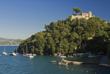 Harika Köyü, portofino, liguria, İtalya