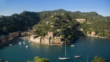 Harika Köyü, portofino, liguria, İtalya