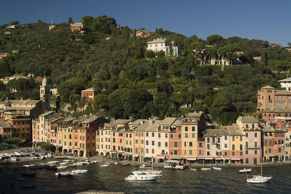 Il meraviglioso borgo di Portofino, Liguria, Italia — Foto Stock