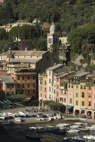 A maravilhosa aldeia de Portofino, Ligúria, Itália — Fotografia de Stock