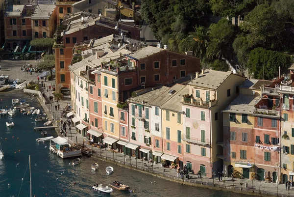 A csodálatos falu Portofino, Liguria, Olaszország — Stock Fotó