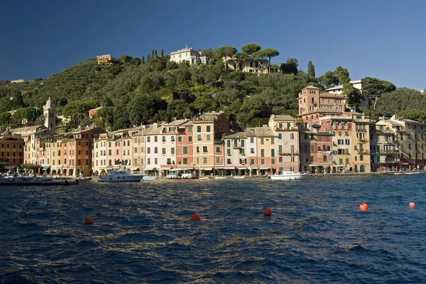 A csodálatos falu Portofino, Liguria, Olaszország — Stock Fotó
