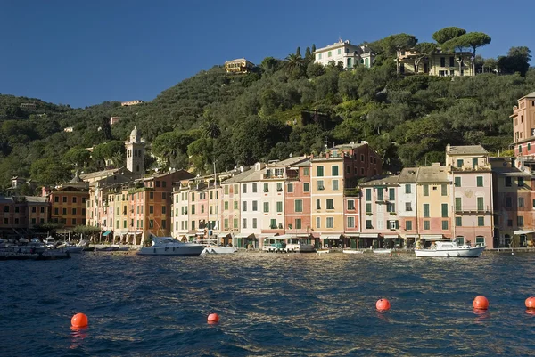 A maravilhosa aldeia de Portofino, Ligúria, Itália — Fotografia de Stock