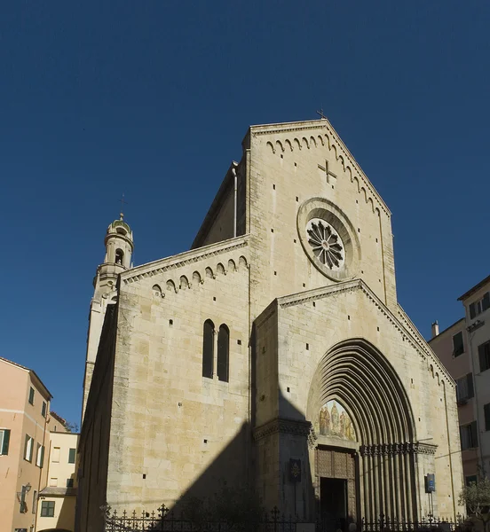 Sanremo,Liguria Italy San Siro church — Stock Photo, Image