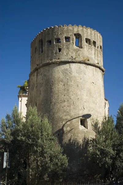 Лігурія Італія, Стара вежа звана делла Ciapela — стокове фото