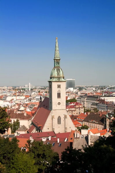 stock image Bratislava,the capital of Slovakia St. Martin's Cathedral