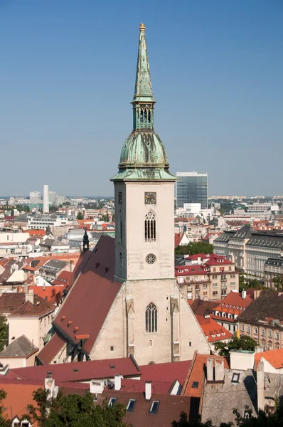 stock image Bratislava,the capital of Slovakia St. Martin's Cathedral