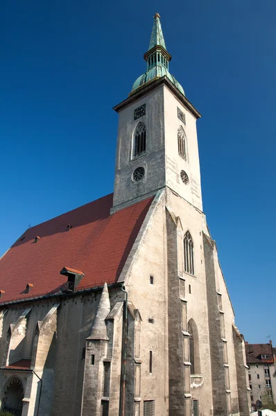 Bratislava,the capital of Slovakia St. Martin's Cathedral — Stock Photo, Image