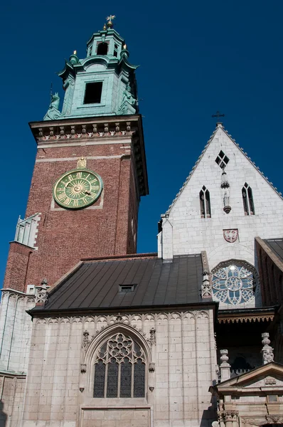 克拉科夫，波兰，瓦维尔大教堂 — 图库照片