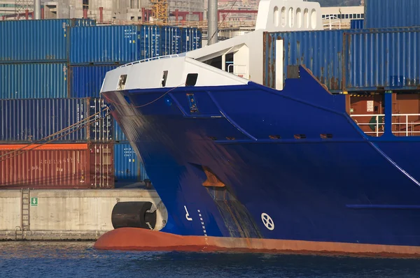 Attività marittime nel Porto di Genova — Foto Stock