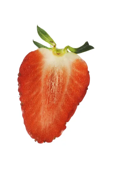 stock image Isolated fruit on white,a strawberry