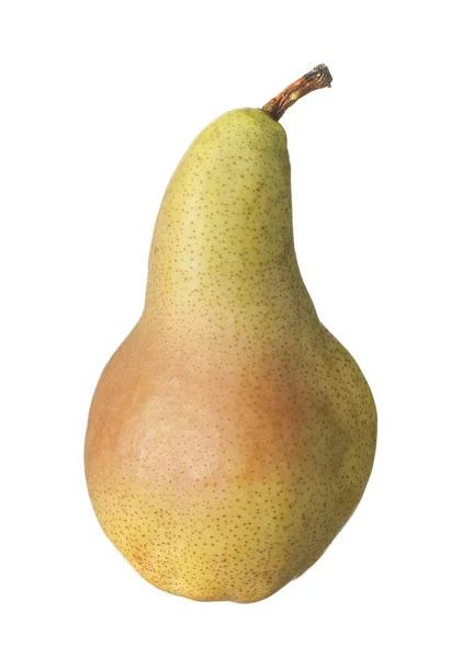 La fruta aislada sobre blanco, la pera — Foto de Stock