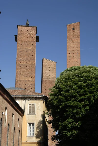 Zicht op Pavia — Stockfoto