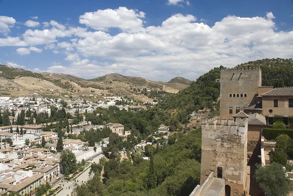 Granada, Spanje, het alhambra — Stockfoto