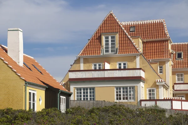 stock image Denmark colored houses