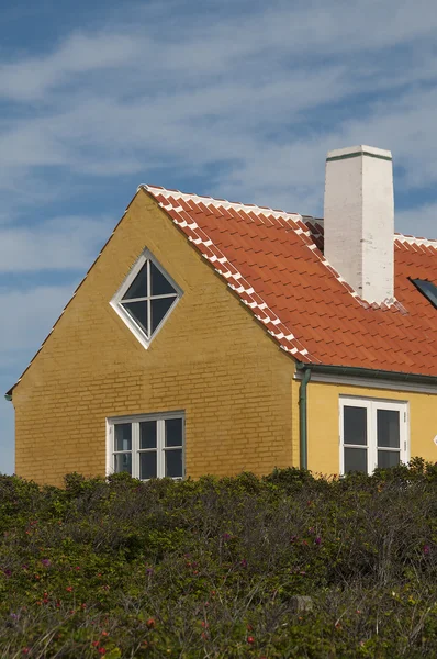 Denmark colored houses — Stock Photo, Image