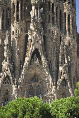 The Sagrada Familia,the basilica of Gaudì