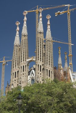 The Sagrada Familia,the basilica of Gaudì