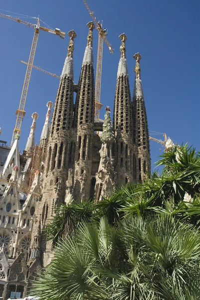 The Sagrada Familia,the basilica of Gaudì — Zdjęcie stockowe