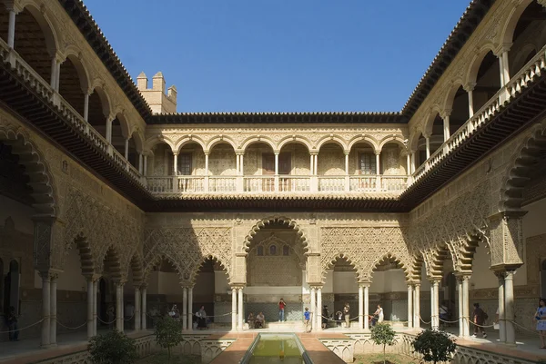L'Alcazar, architecture arabe à Séville, Espagne — Photo