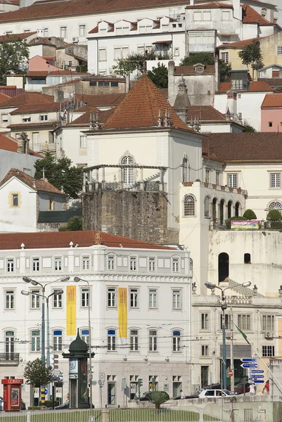 Portugal, utsikt över den gamla staden i coimbra — Stockfoto