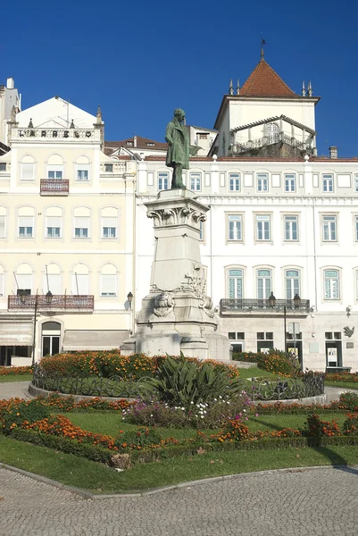 Portugal, vista del casco antiguo de Coimbra — Foto de Stock