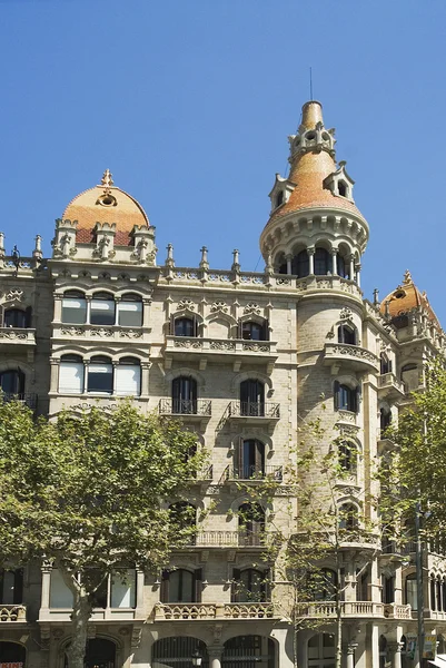 Utsikt över barcelona, Katalonien, espana — Stockfoto