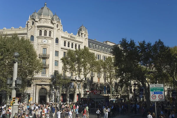 Utsikt över barcelona, Katalonien, espana — Stockfoto