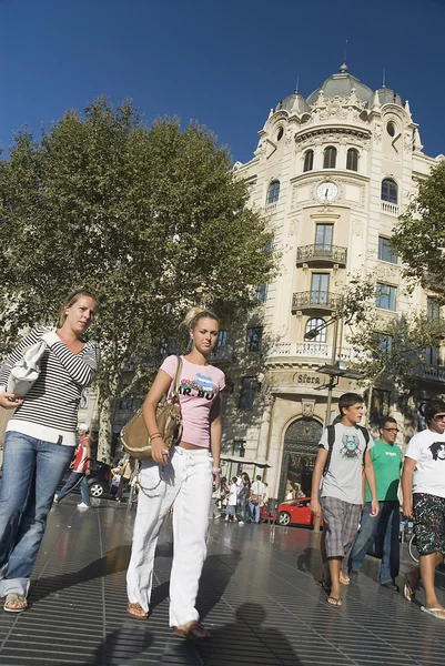 Zobacz barcelona, Katalonia, espana — Zdjęcie stockowe