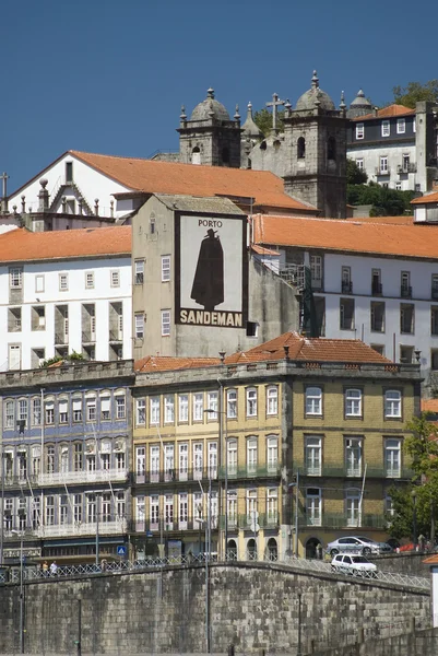 Die alte stadt oporto, am douro-fluss, portugal, europa — Stockfoto