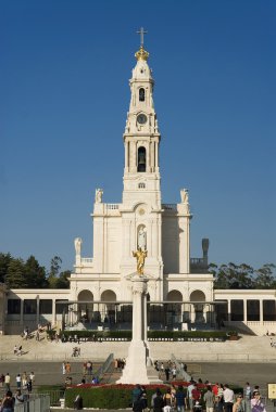 Famous place in Portugal,Fatima, a religious place clipart