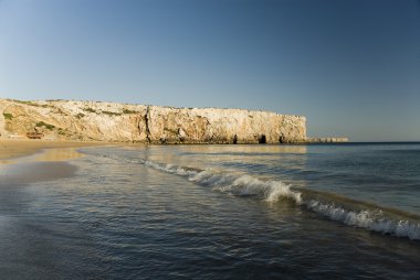 Portekiz Güney kıyısında vicentina sahil