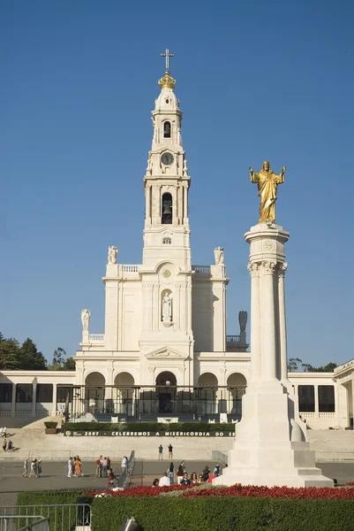 著名的地方，在葡萄牙，法蒂玛，一个宗教的地方 — 图库照片