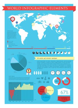 Information graphics clipart