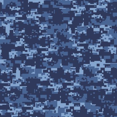 Military blue camouflage clipart