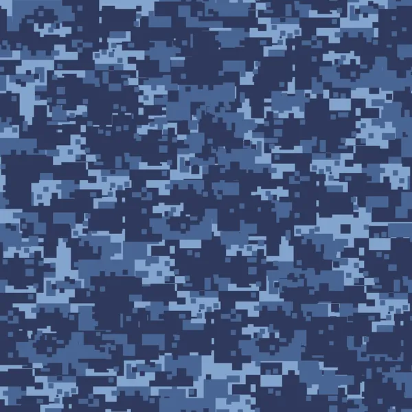 Camuflaje azul militar —  Fotos de Stock