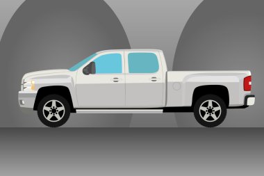 Pick up truck clipart