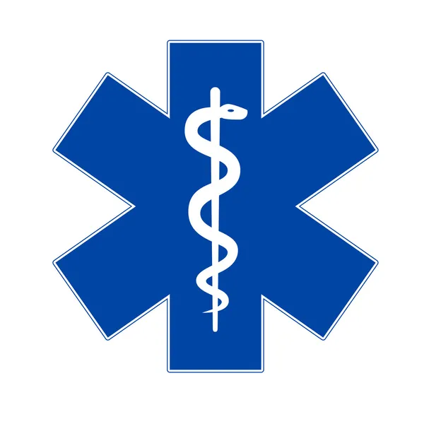 Emergency medicine symbol — Stock Vector