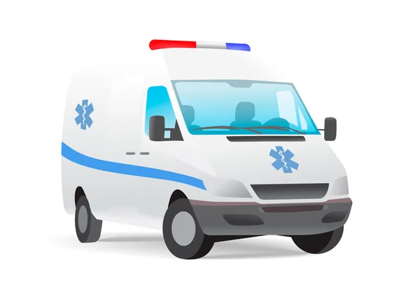 Camion di ambulanza — Vettoriale Stock