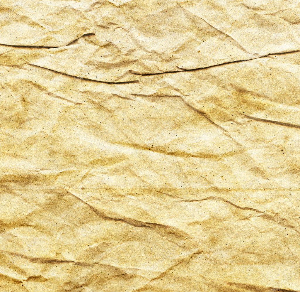 Old Crumpled Paper Texture