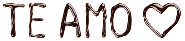 Čokoládové amo — Stock fotografie