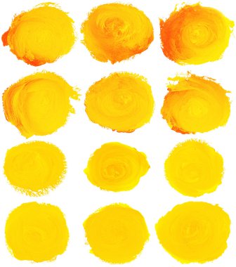 Watercolor blobs clipart