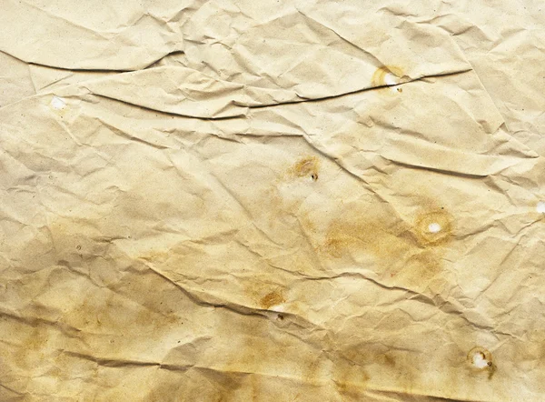 Textura de papel viejo arrugado — Foto de Stock