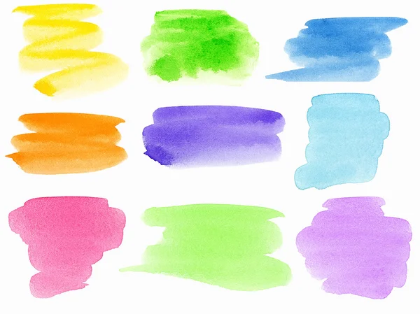 Watercolor baners — Stock Photo, Image