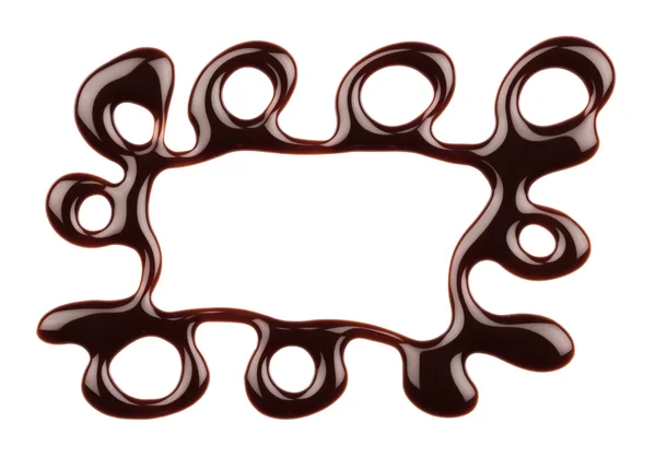 Chocolate frame — Stock Photo, Image